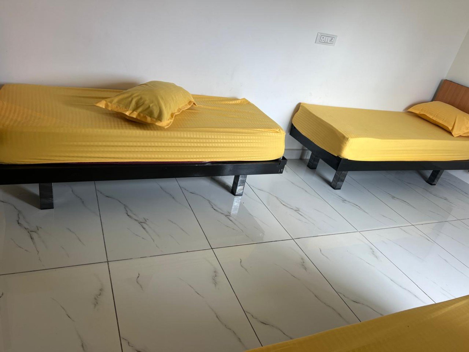 Shared room with furnished beds